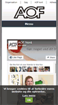 Mobile Screenshot of aof-nord.dk